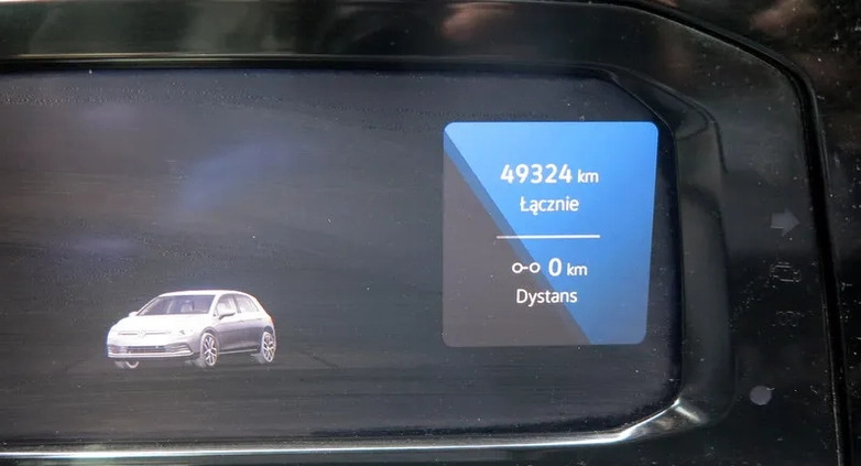 Volkswagen Golf cena 69900 przebieg: 49324, rok produkcji 2022 z Chorzów małe 667
